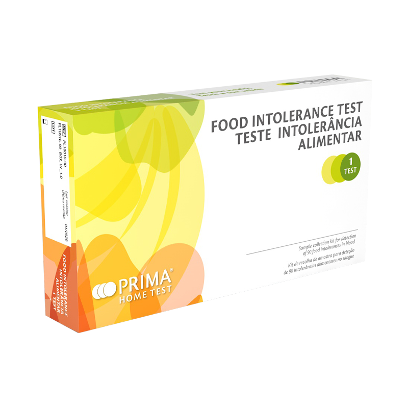  Autoteste Intolerância Alimentar Kit  Teste - Prima Lab 