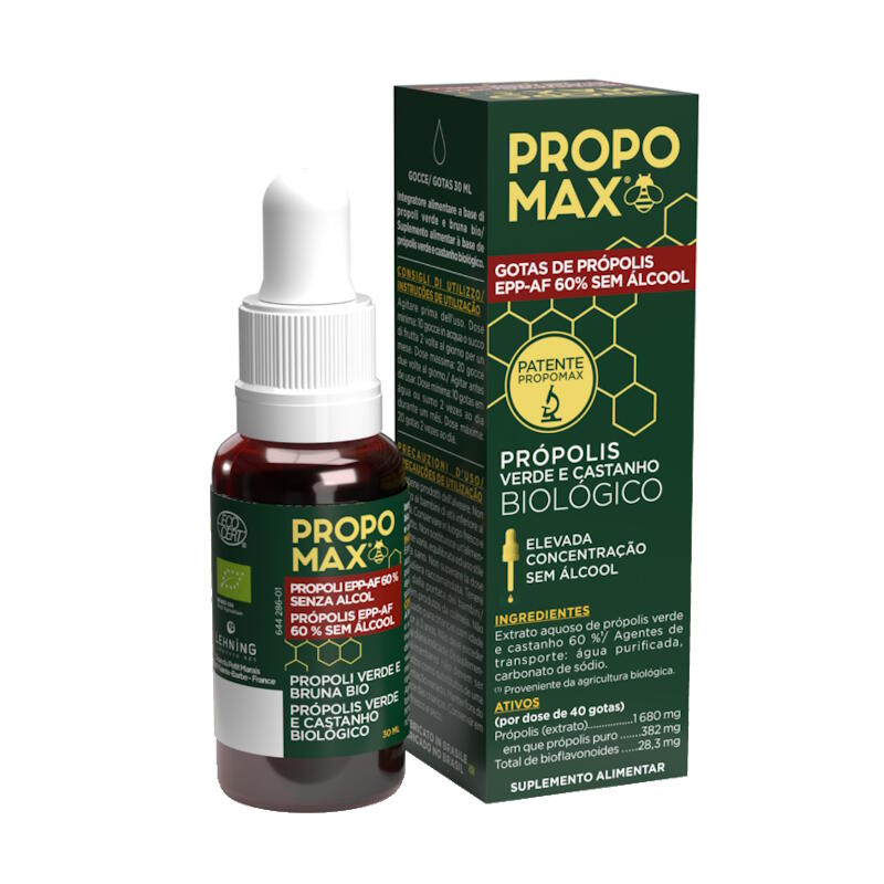 Própolis verde e castanho Biológico - 30ml
