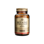 Solgar - Betaína HCL con pepsina - 100 comprimidos
