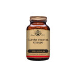 Solgar - Carbón vegetal activado - 100 cápsulas