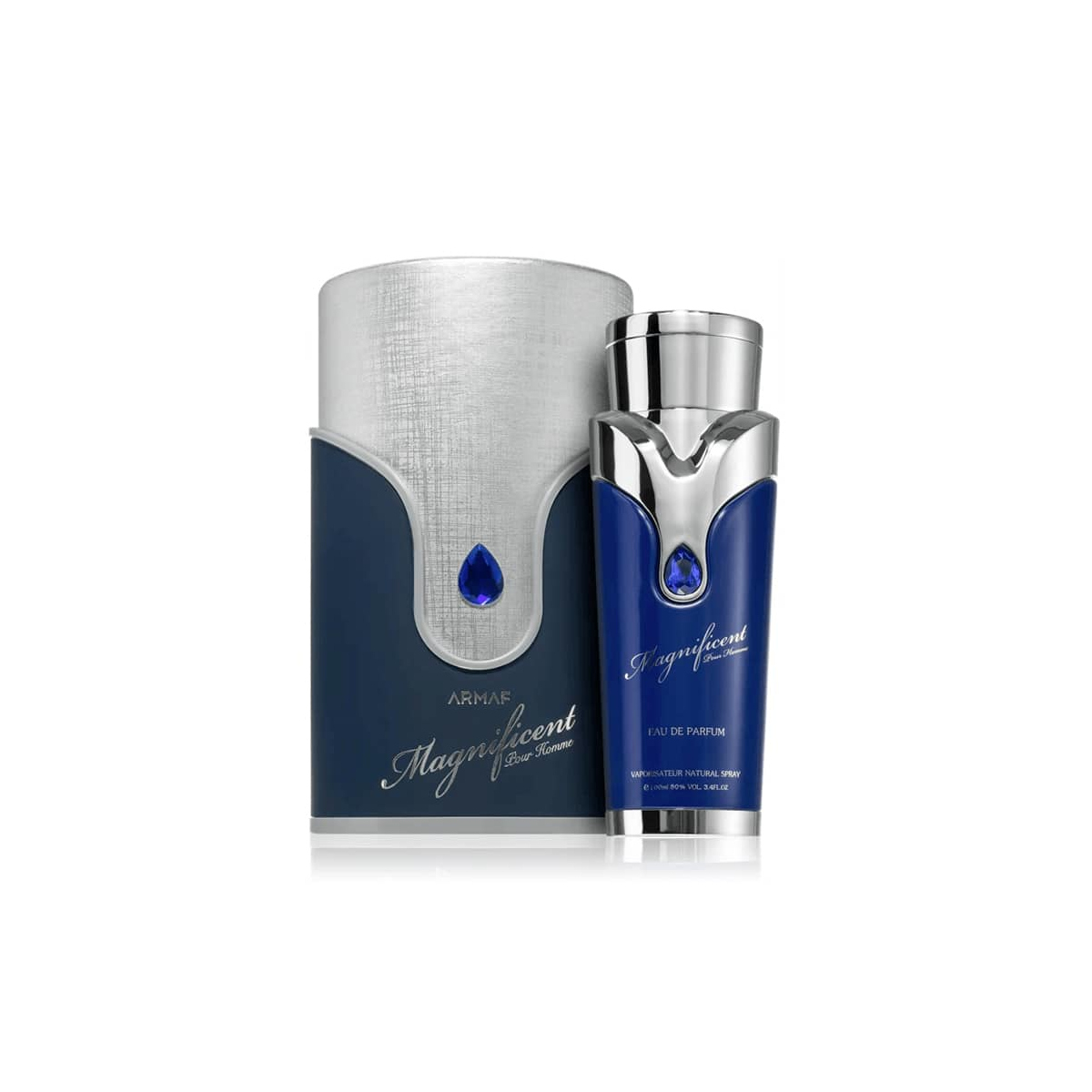 1020126 Armaf - Magnificent Blue Pour Homme Eau de Parfum for Men - 100 ml - Image 1