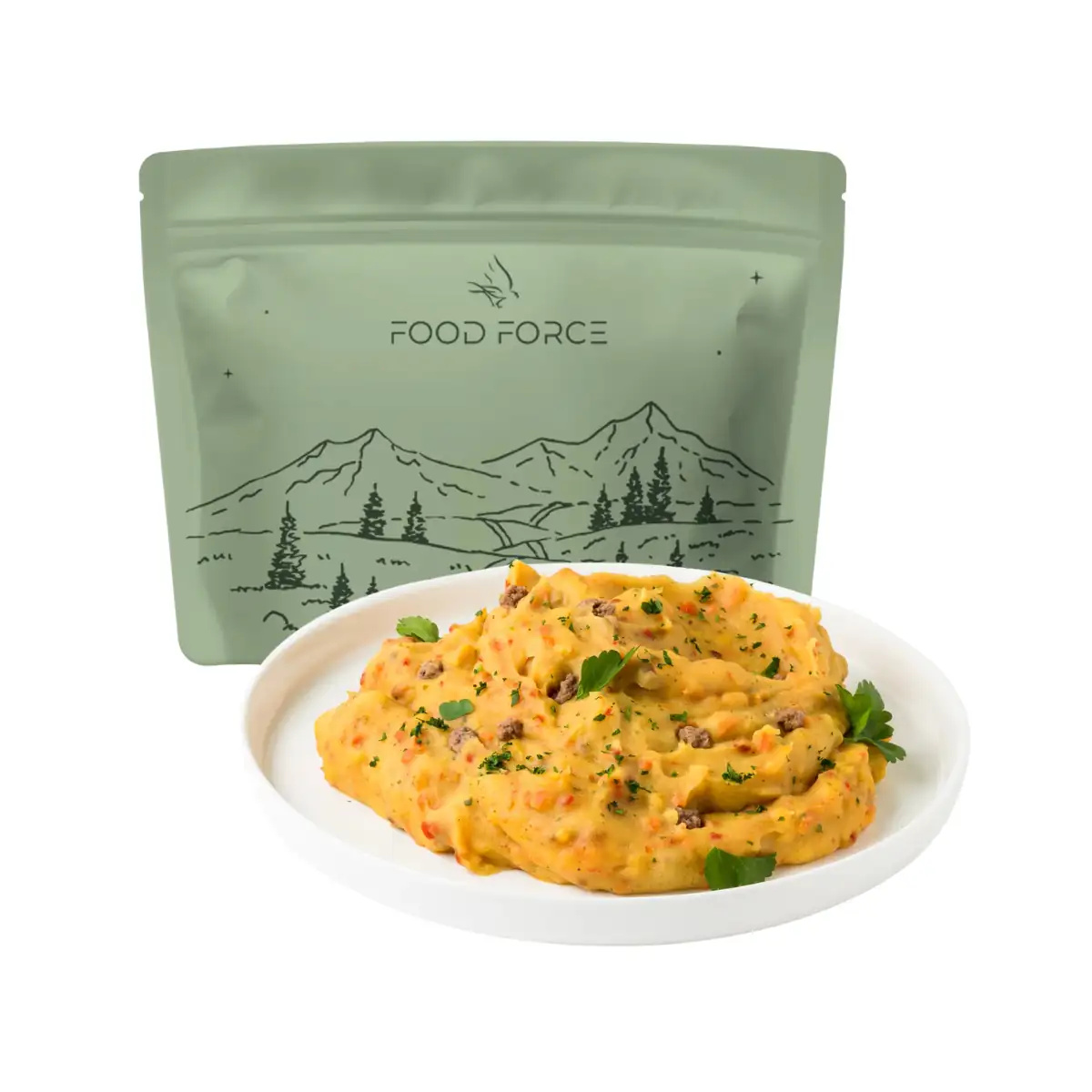 1001187 Food Force - Estofado de ternera con patatas - 150 g - Imagen 1
