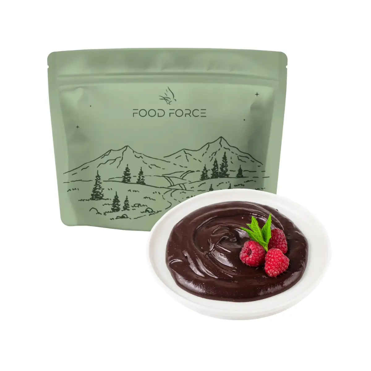 1001201 Food Force - Mousse de chocolate - 60g - Image 1