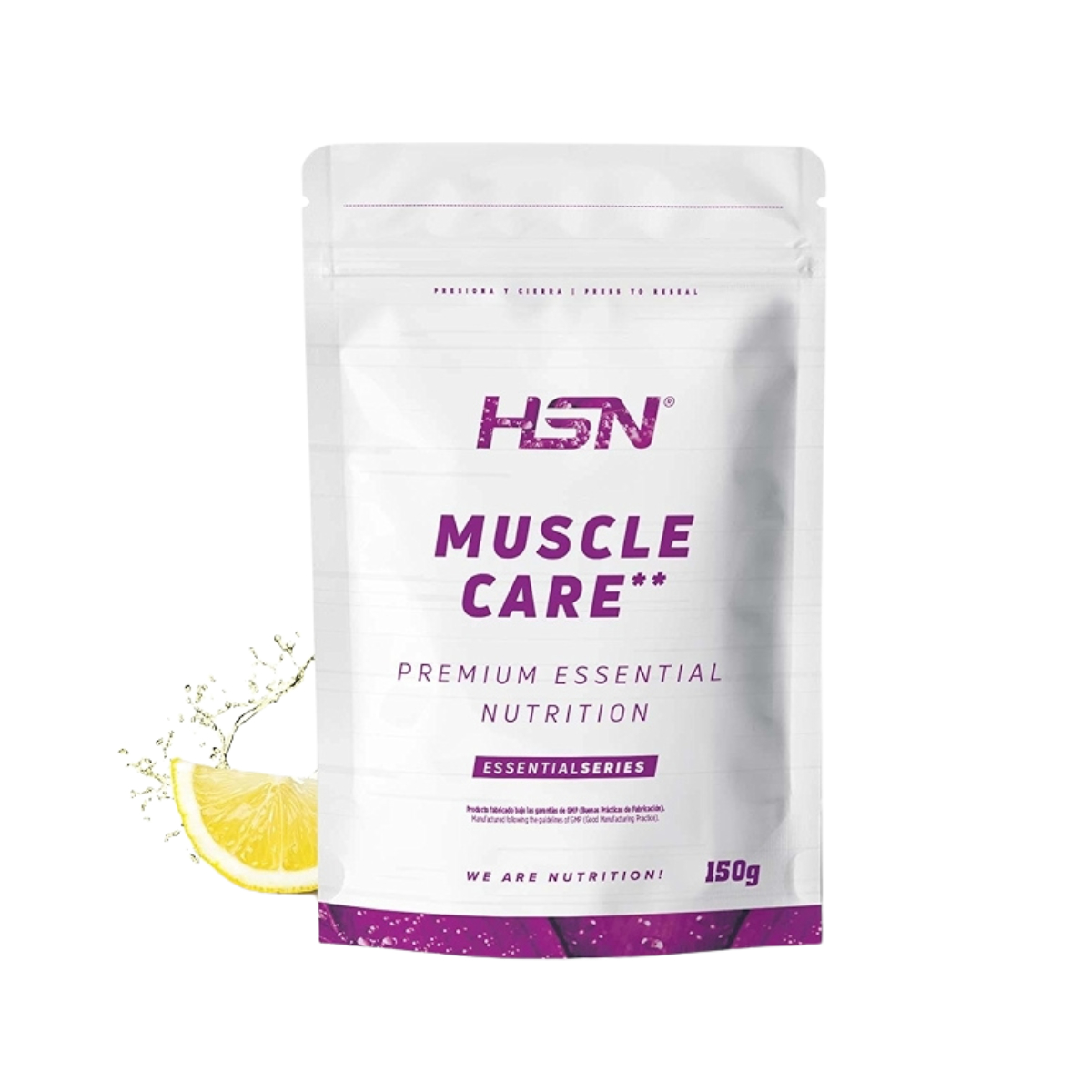 1001244 HSN - Muscle Care: suplemento muscular en polvo con sabor a limón - 150 g - Imagen 1