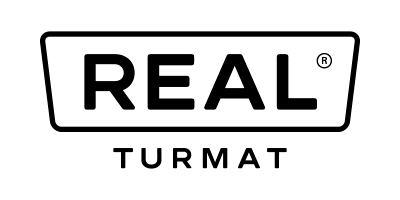 Comida liofilizada: Comidas prácticas para viajes, acampadas y días intensos Logotipo de Real Turmat, marca de comidas liofilizadas para rutas de senderismo, expediciones y actividades al aire libre