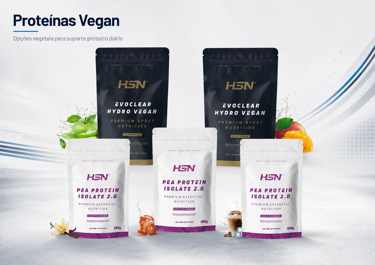 Los suplementos deportivos son mucho más que solo proteínas y creatina Proteínas vegan de ervilha isolada e hidrolisada disponíveis na BPure