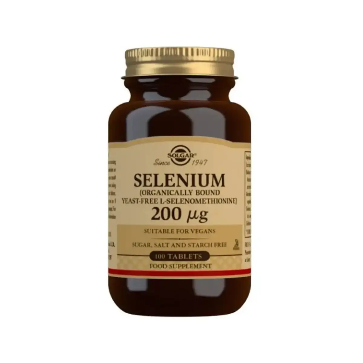 1001234 Solgar - Selenium (Sem Levedura) 200mcg - 50 Comprimidos - Image 1